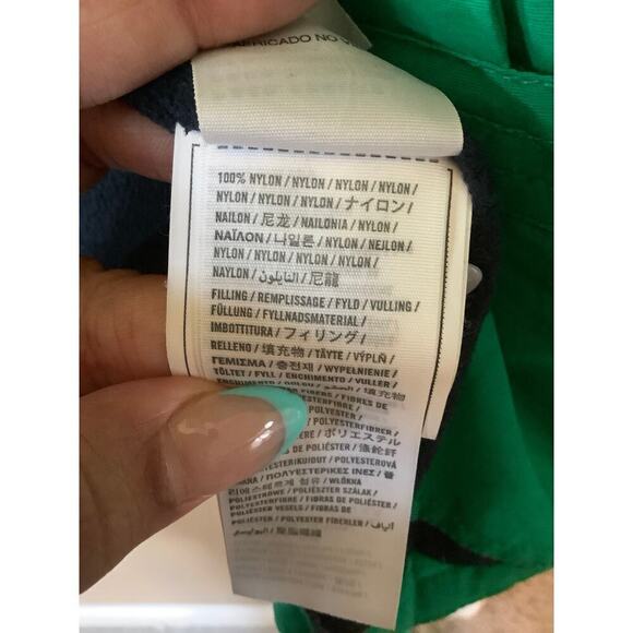 Abercrombie & Fitch Women's Kelly Green Hooded Jacket  Sz S - Picture 3 of 4